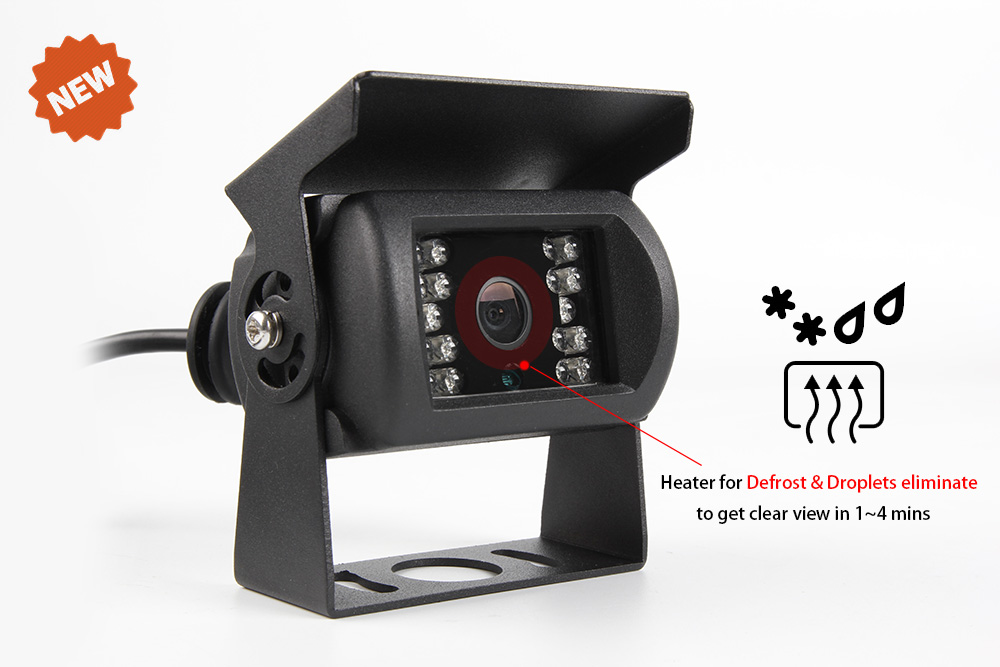 Winter Road Safety Enhanced with Heated Backup Cameras
