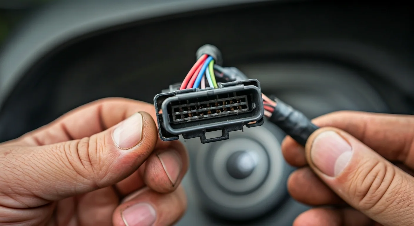 Inspecting damaged camera connector