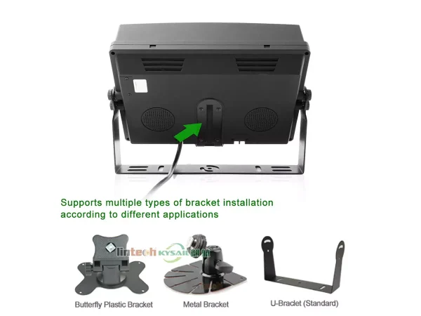 Agriculture Crane Truck AHD Car Display 9 inches Dashboard Monitor - Image 5