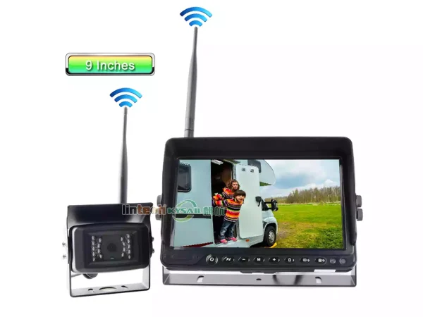 AHD 9inch Digital Wireless Monitor 2.4GHz Digital Wireless Camera System - Image 5