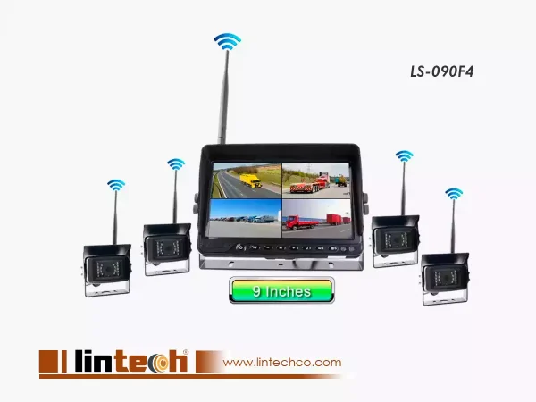 AHD 9inch Digital Wireless Monitor 2.4GHz Digital Wireless Camera System