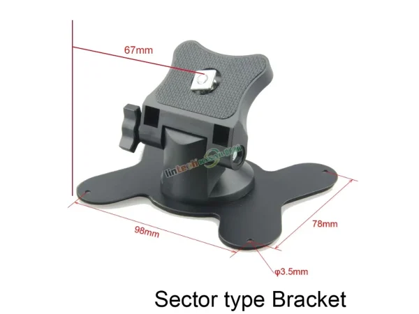 Car Monitor Mount Stand Bracket Holder for 5, 7 , 9,10 Inch TFT LCD Display Screen - Image 2