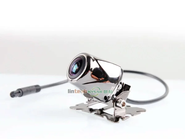 Auto Wide View Angle Waterproof Mini HD Chrome Car Backup Camera - Image 2
