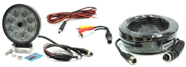 Flood Light LED Front view Camera LC-01LED