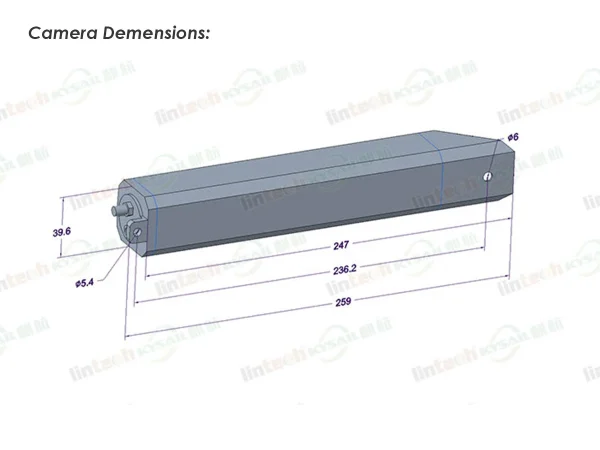Forklift Wireless Camera Monitering System Built in Battery with Green Laser Positioning - Image 4