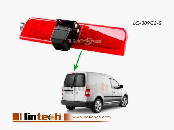 3Rd Brake Light Mount Reverse Rear View Camera for VW Caddy 2003-2016