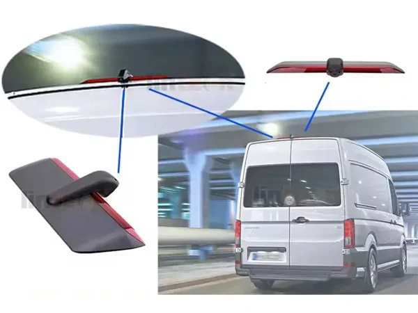 Customized Brake Light Rear View Back up Camera for Volkswagen VW Crafter - Image 3