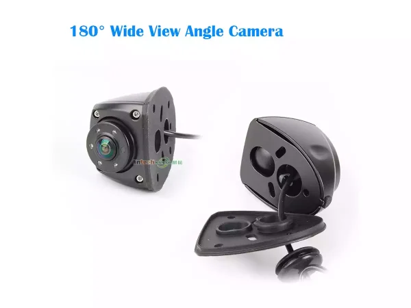 High Definition 180 Degree Backup Side View Camera for Cars Cargo Vans RVs Waterproof IP68 Night Vision - Image 4