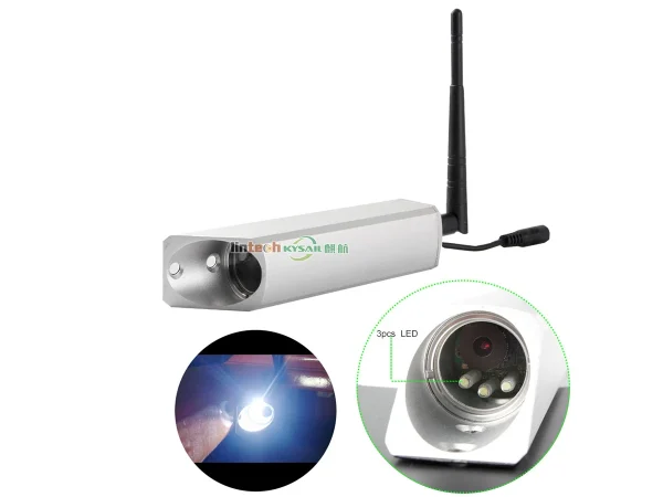 2.4GHz Wireless Waterproof Front Forklift Fork Camera Monitor System - Image 3