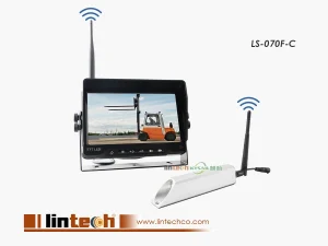 2.4GHz Wireless Waterproof Front Forklift Fork Camera Monitor System