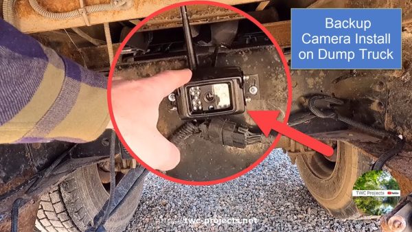 Heavy duty backup camera