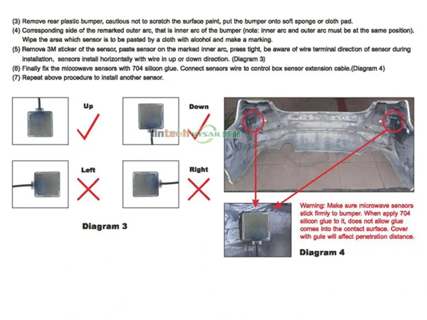 24GHz Blind Spot Sensor Radar Detection System Auto Change Drive Assistance Monitoring Warning Overtaking - Image 6
