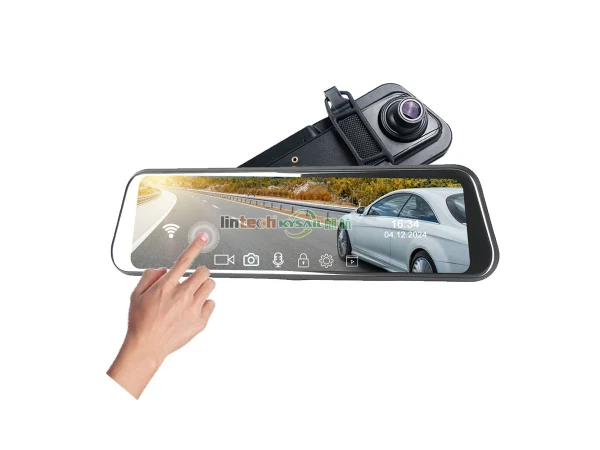 Mirror Monitor Dashcam Front and Rear Smart Dashcam for Cars RV Motothome Horse Trailer Trucks Vans - Image 2