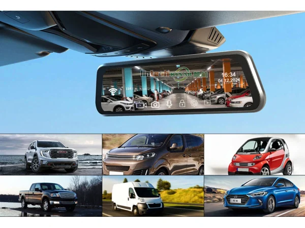 Mirror Monitor Dashcam Front and Rear Smart Dashcam for Cars RV Motothome Horse Trailer Trucks Vans - Image 6