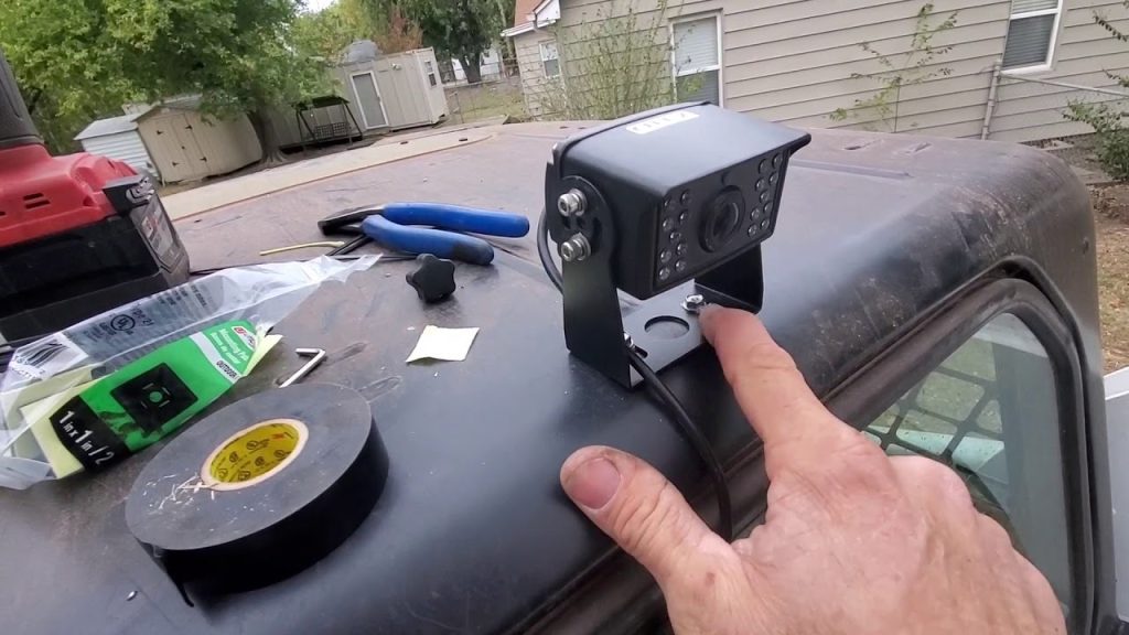 installing a wireless rear view camera