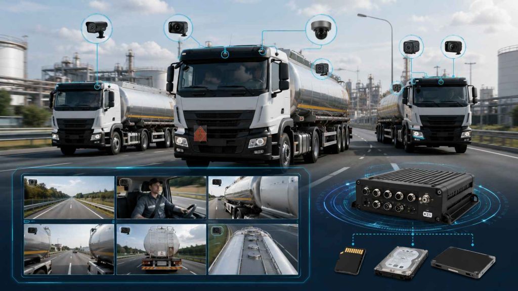 Truck Bus CCTV MDVR Camera system